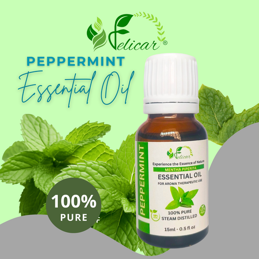 Peppermint Essential Oil for Relaxation & Aromatherapy