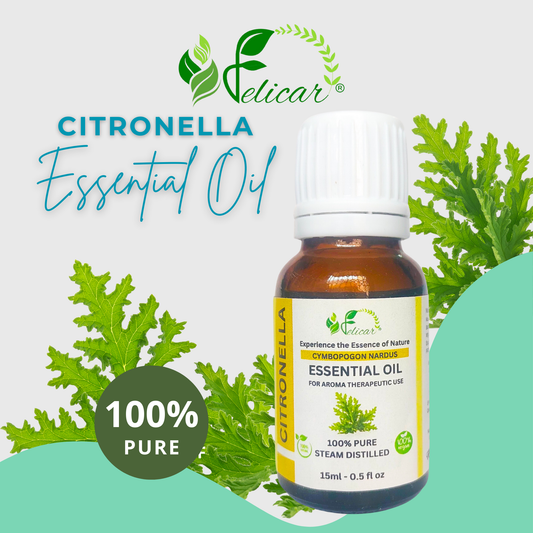 Citronella Essential Oil for Insect Repellent, Skin Care and Aromatherapy