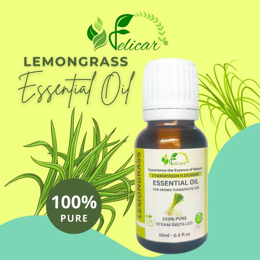 Lemongrass Essential Oil for energizing and relaxing atmosphere