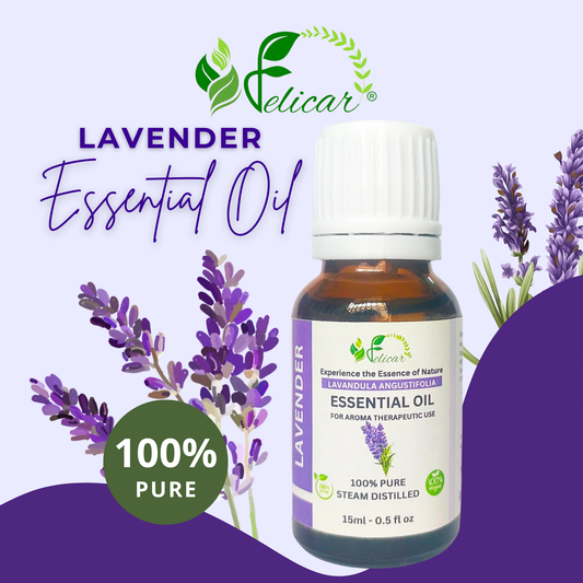 Lavender Essential Oil for Hair Growth, Skin Rejuvenation & Stress Relief